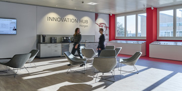 Innovation Hub Horgen mit Personen