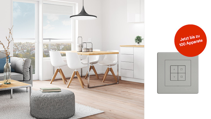 Wiser by Feller. Mit Generation B Anlagen erweitern.