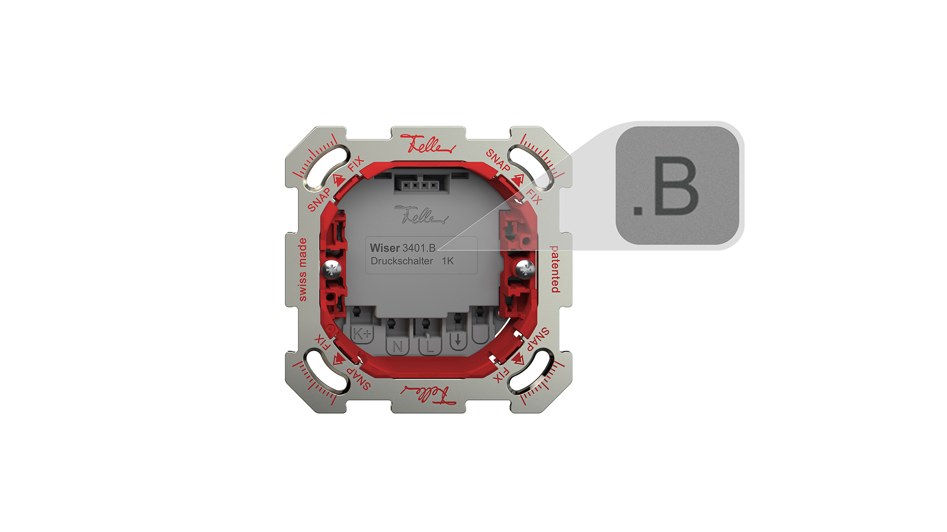 Wiser Funktionseinsatz Generation B