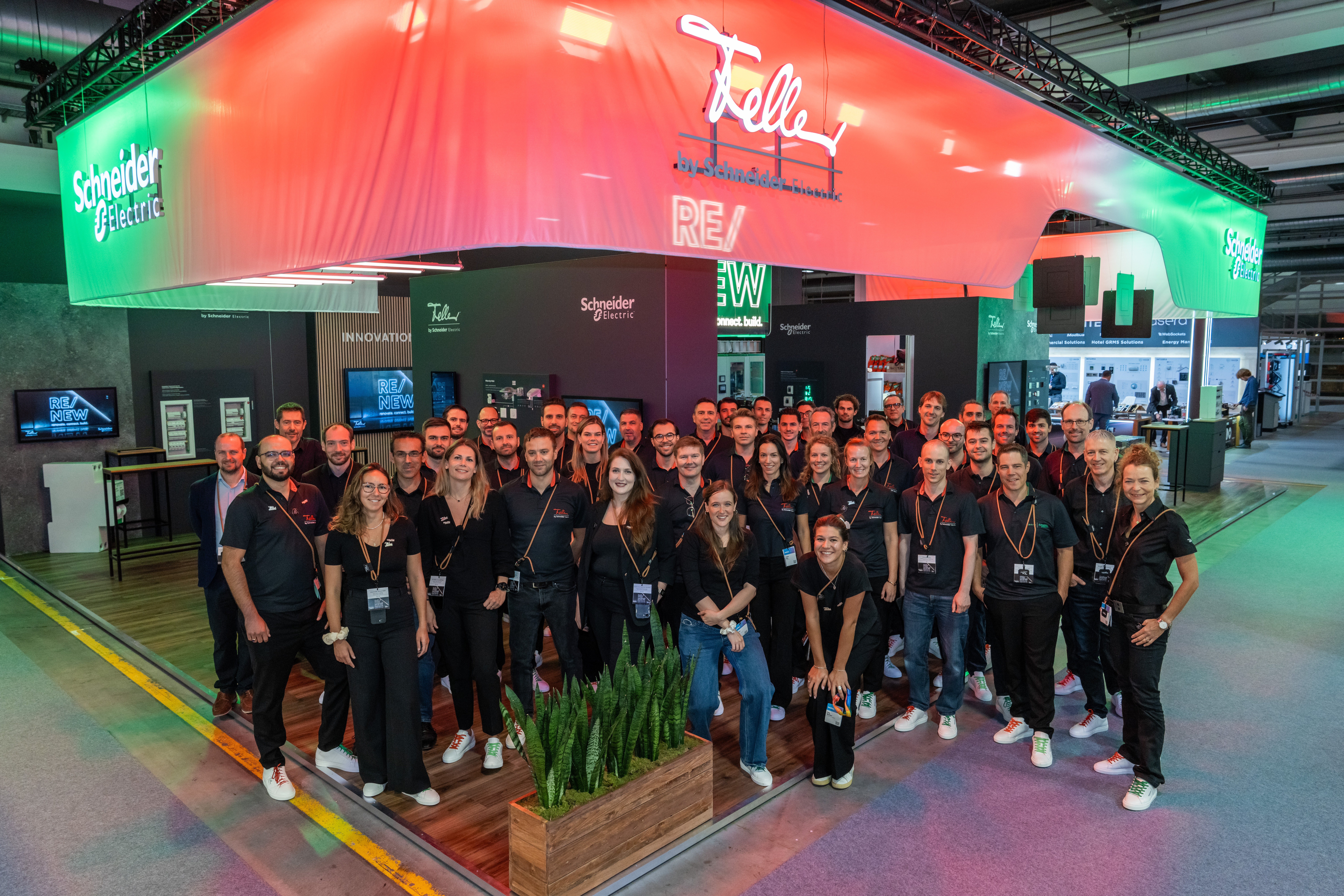 Renew, connect, renovate, build, Building Automation