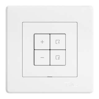 Produktabbildung eines Tastdimmers im Design EDIZIOdue