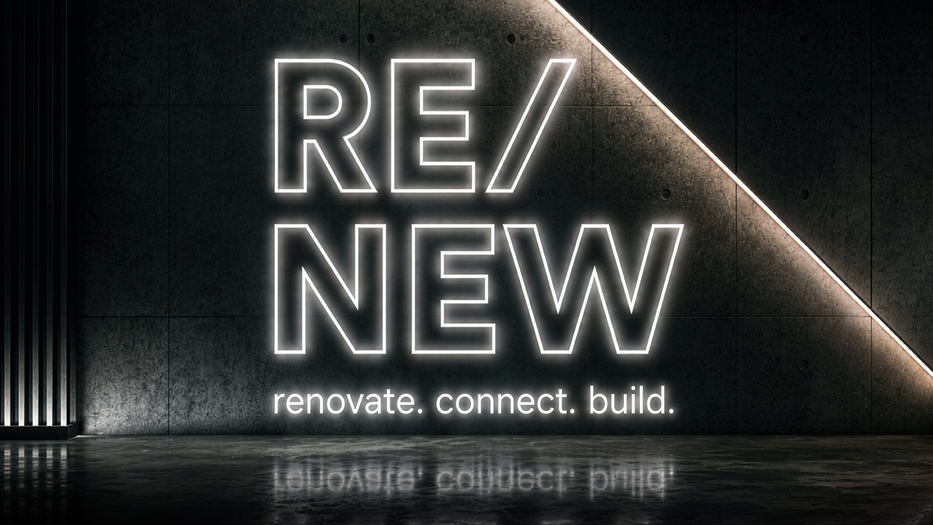 Renew, connect, renovate, build, Building Automation
