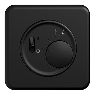 Produktbild Thermostat. Farbe: schwarz. Design: STANDARDdue