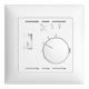 Immagine di prodotto di un termostato in bianco