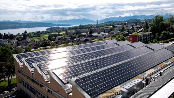 Photovoltaikanlage Feller AG Horgen